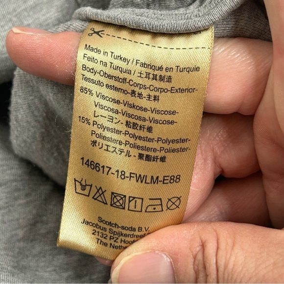 Scotch & Soda Gray Sweatshirt Dress - Picture 12 of 15